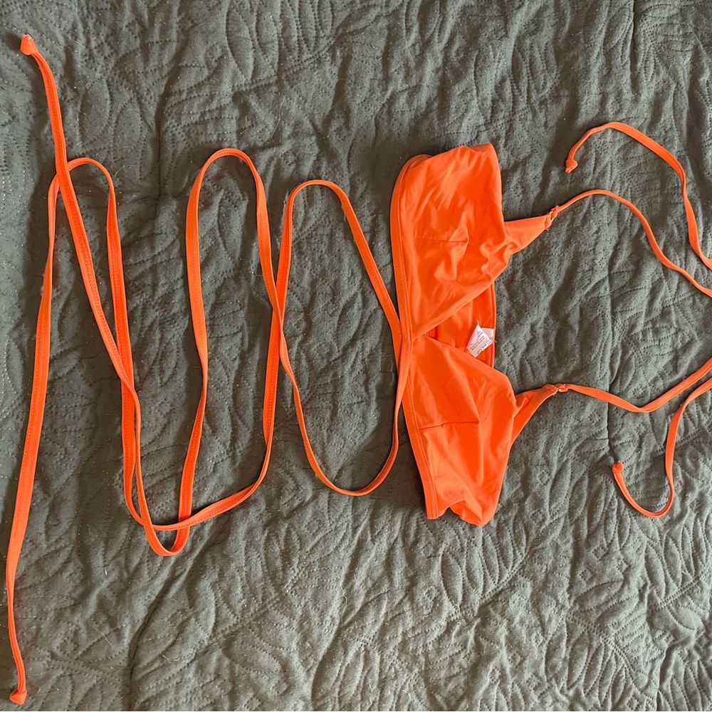 Vibrant Orange Bikini